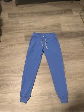 Figs Periwinkle Drawstring Joggers
